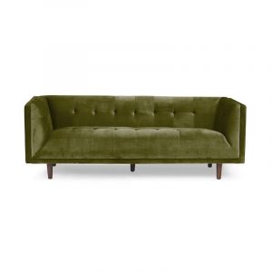 Green Velvet Sofa Rental