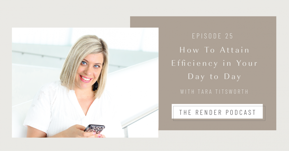 Tara Titsworth | Becoming Efficient 